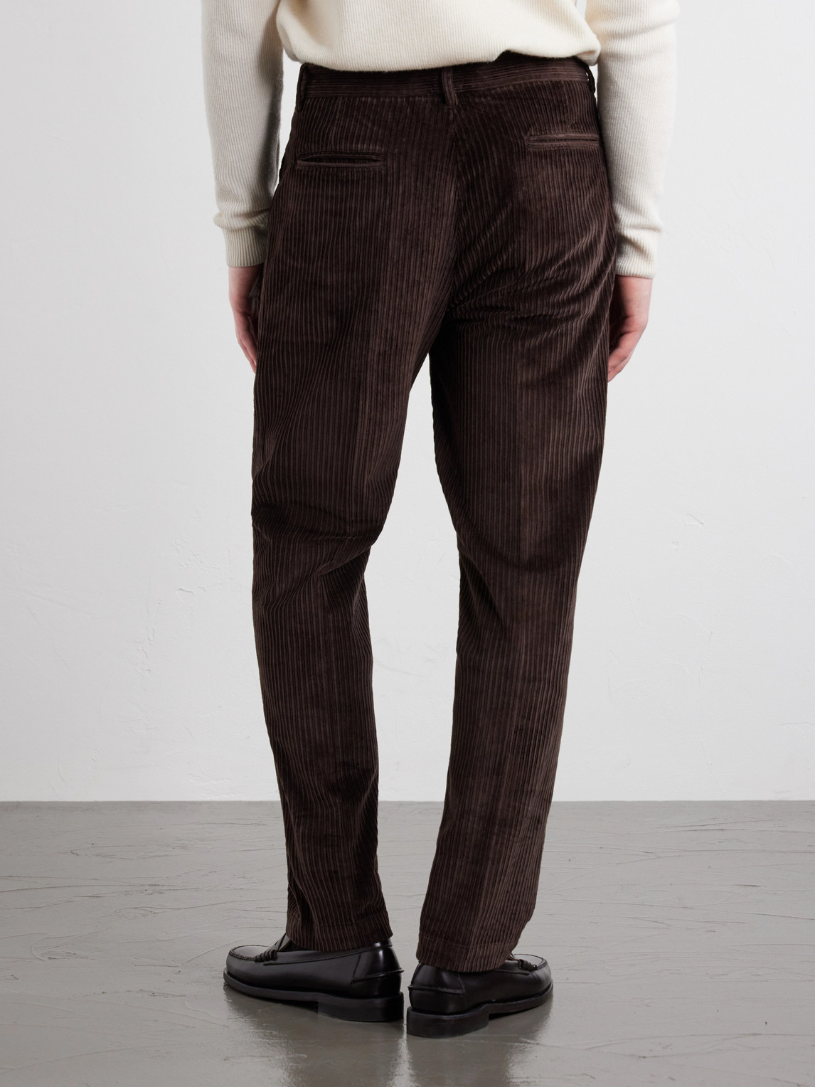 Strallo02 Straight-Leg Cotton-Blend Corduroy