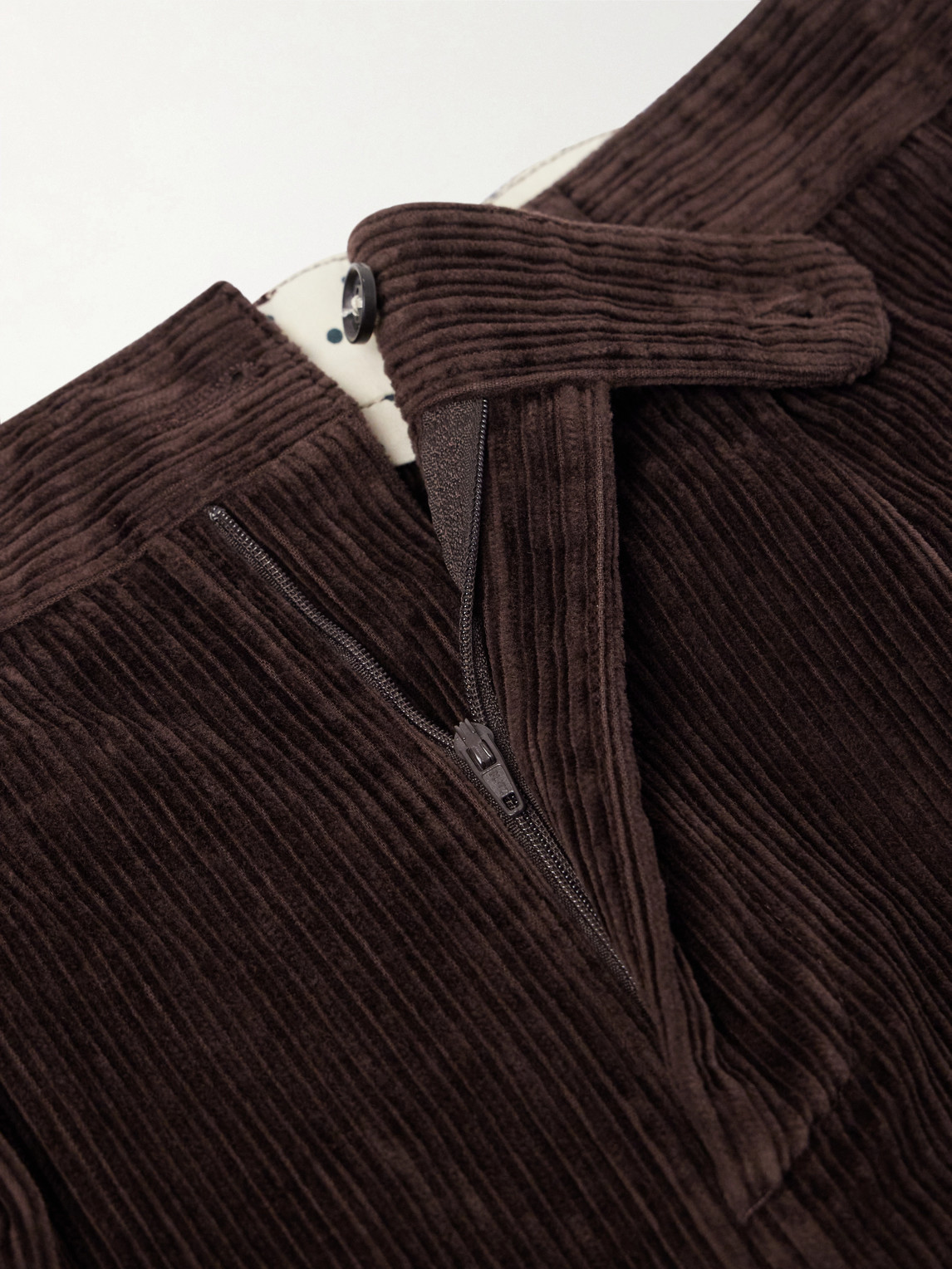 Strallo02 Straight-Leg Cotton-Blend Corduroy