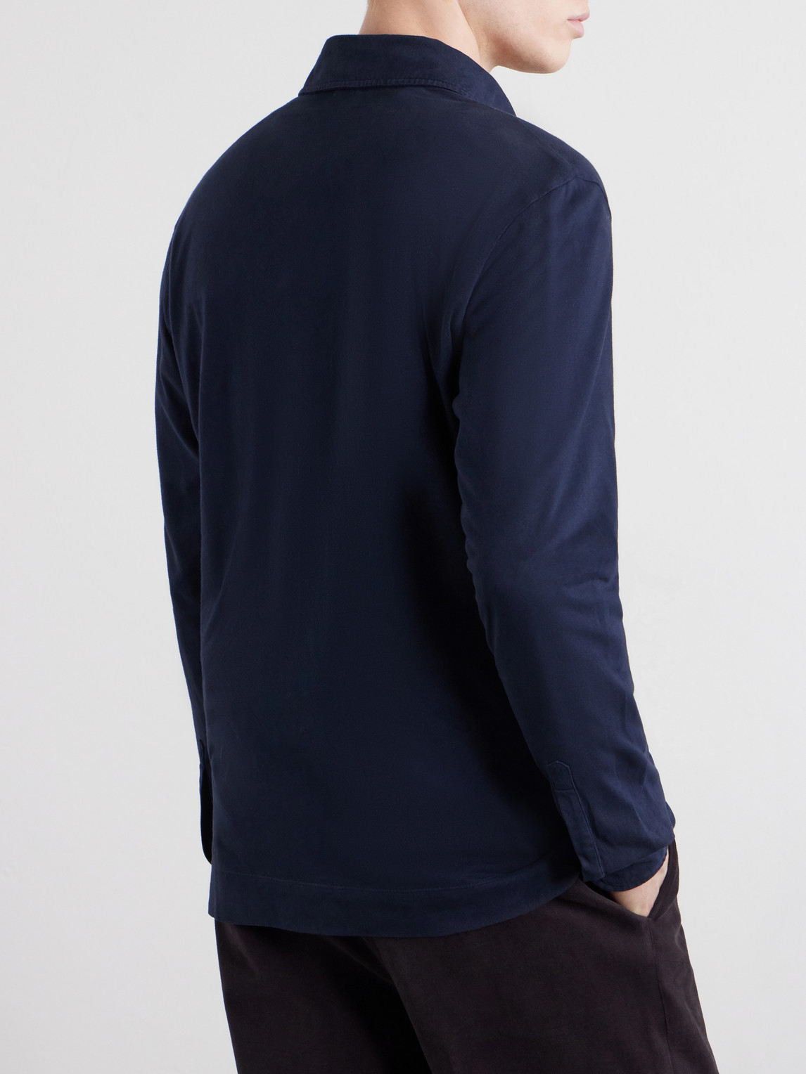 Raya Cotton-Jersey Polo Shirt