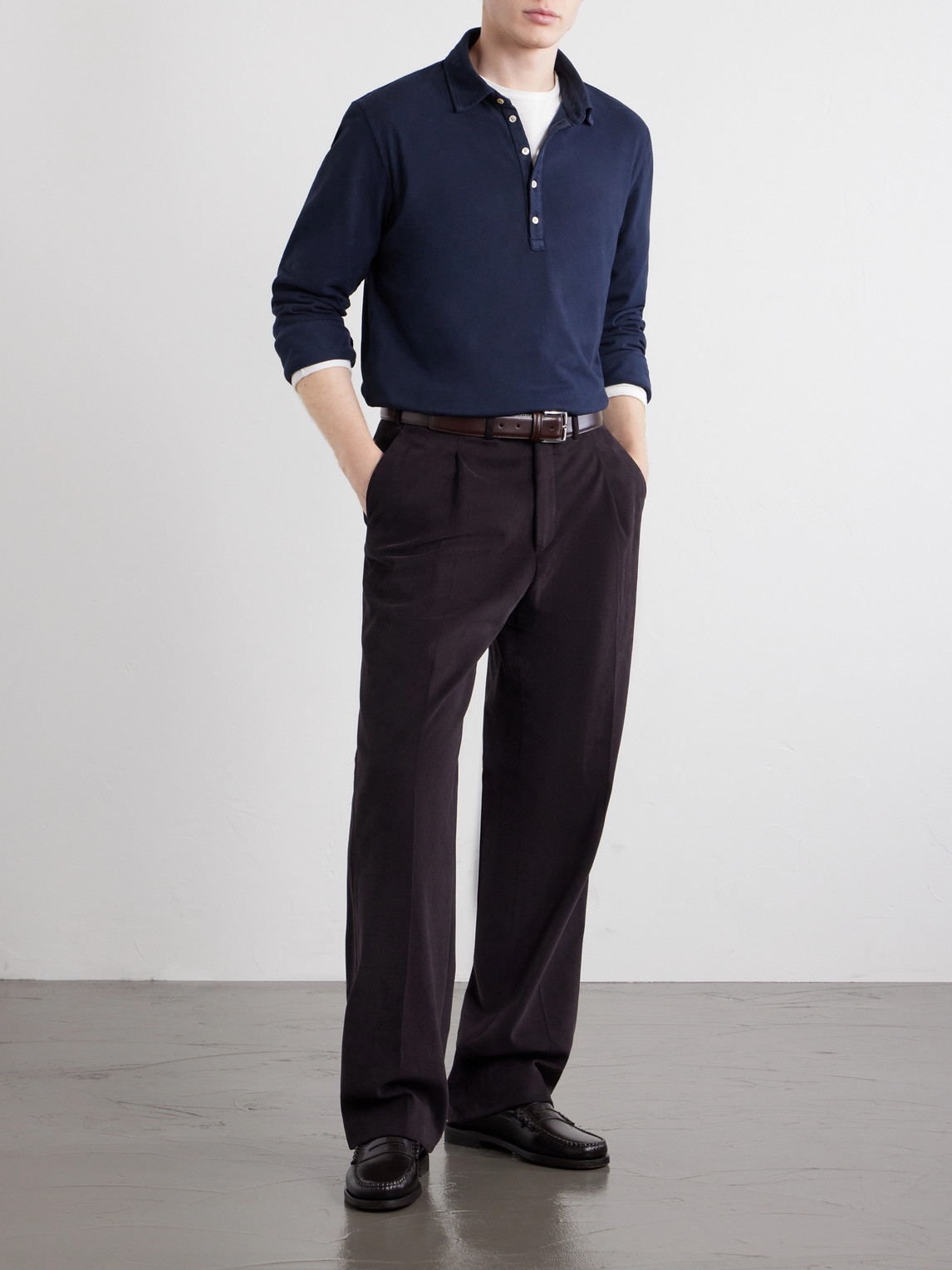 Raya Cotton-Jersey Polo Shirt