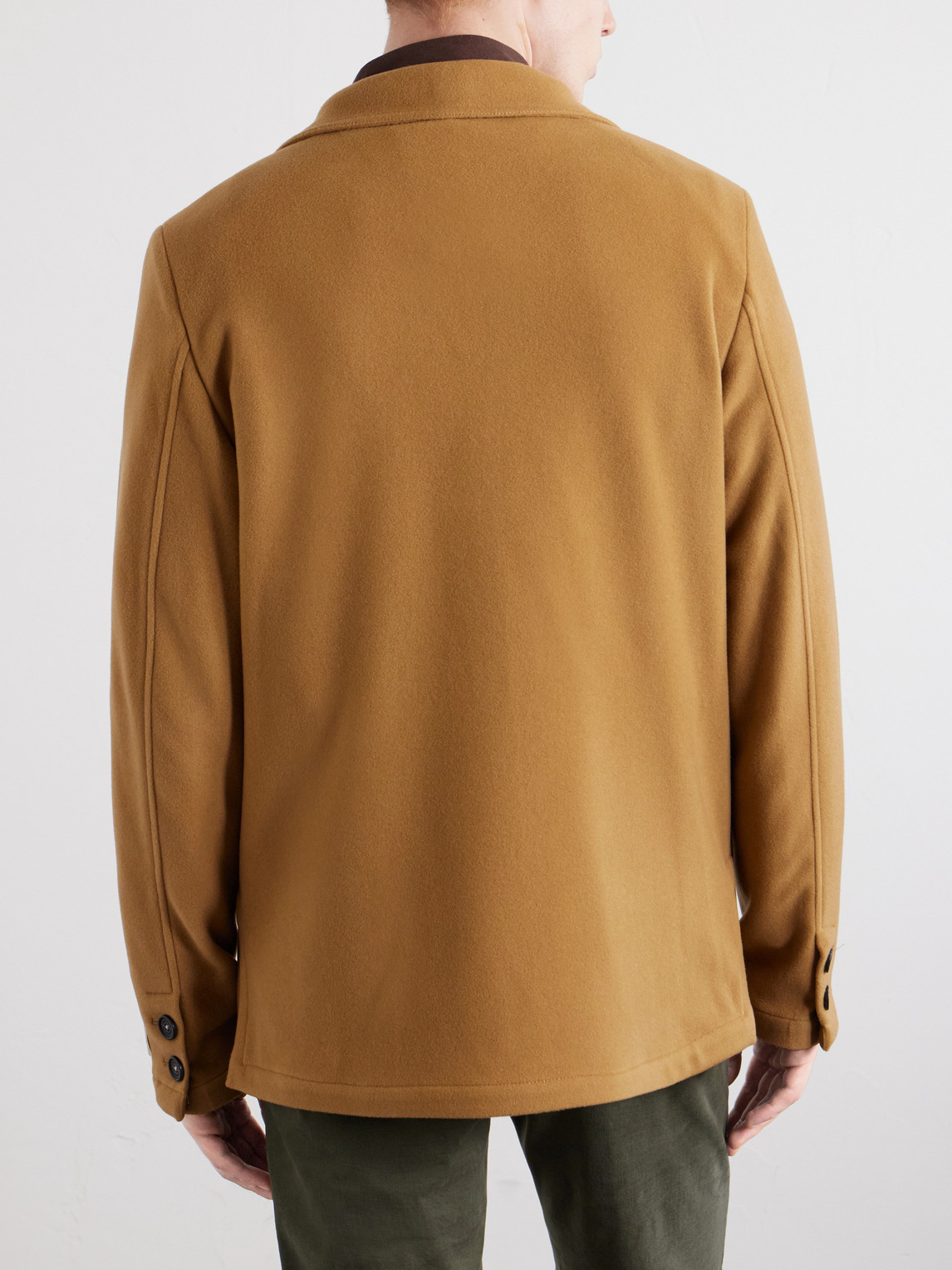 Baglietto Virgin Wool Overshirt