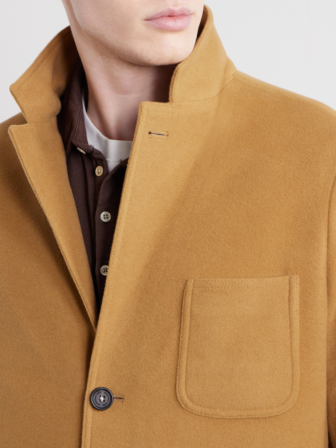 Baglietto Virgin Wool Overshirt