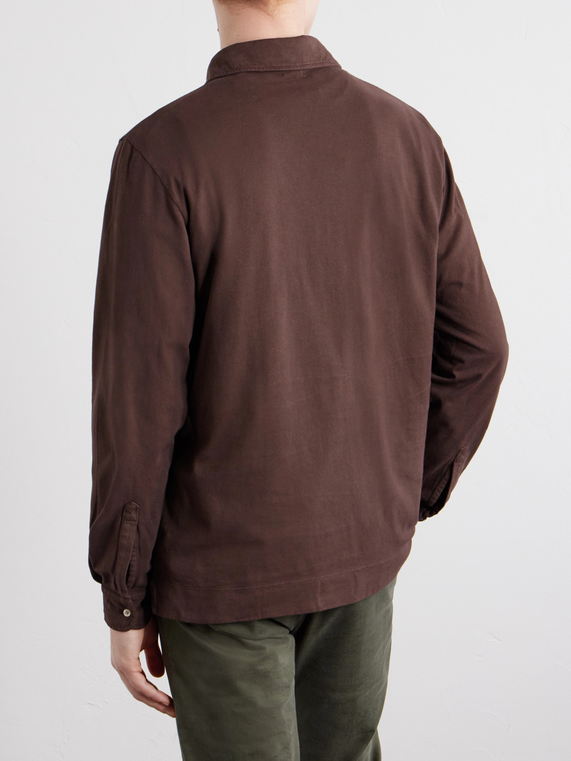 Raya Cotton-Jersey Polo Shirt