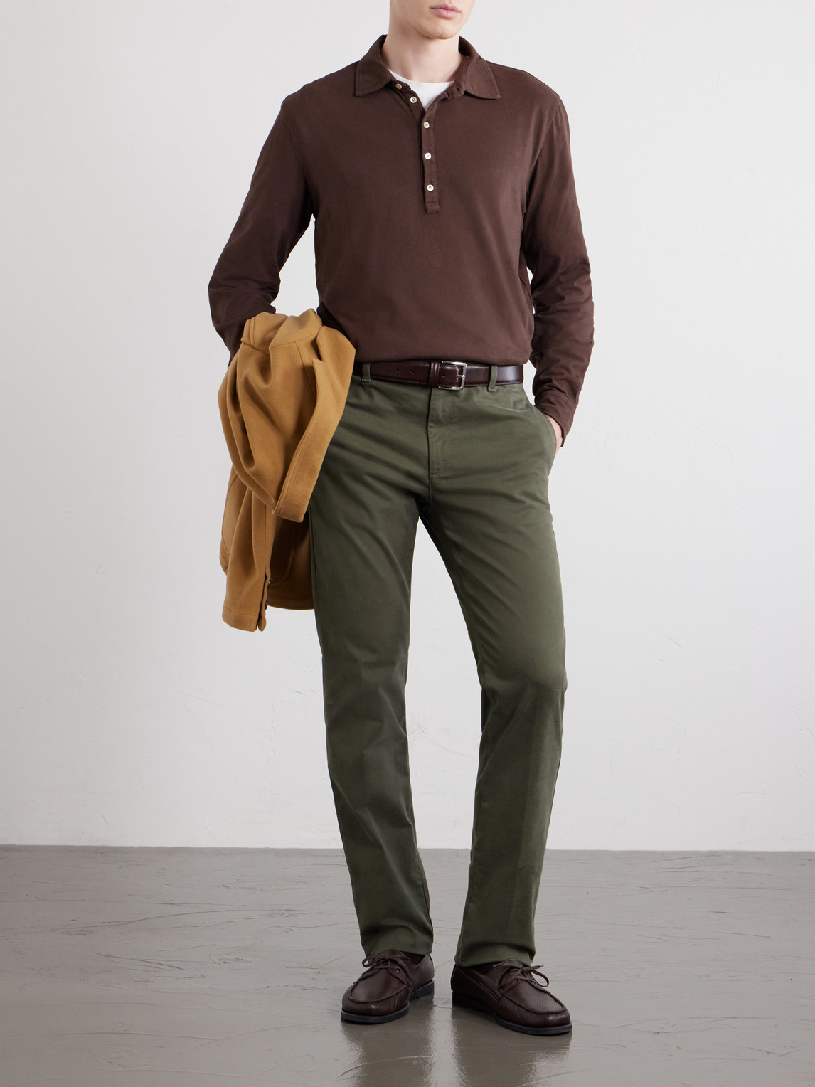 Raya Cotton-Jersey Polo Shirt