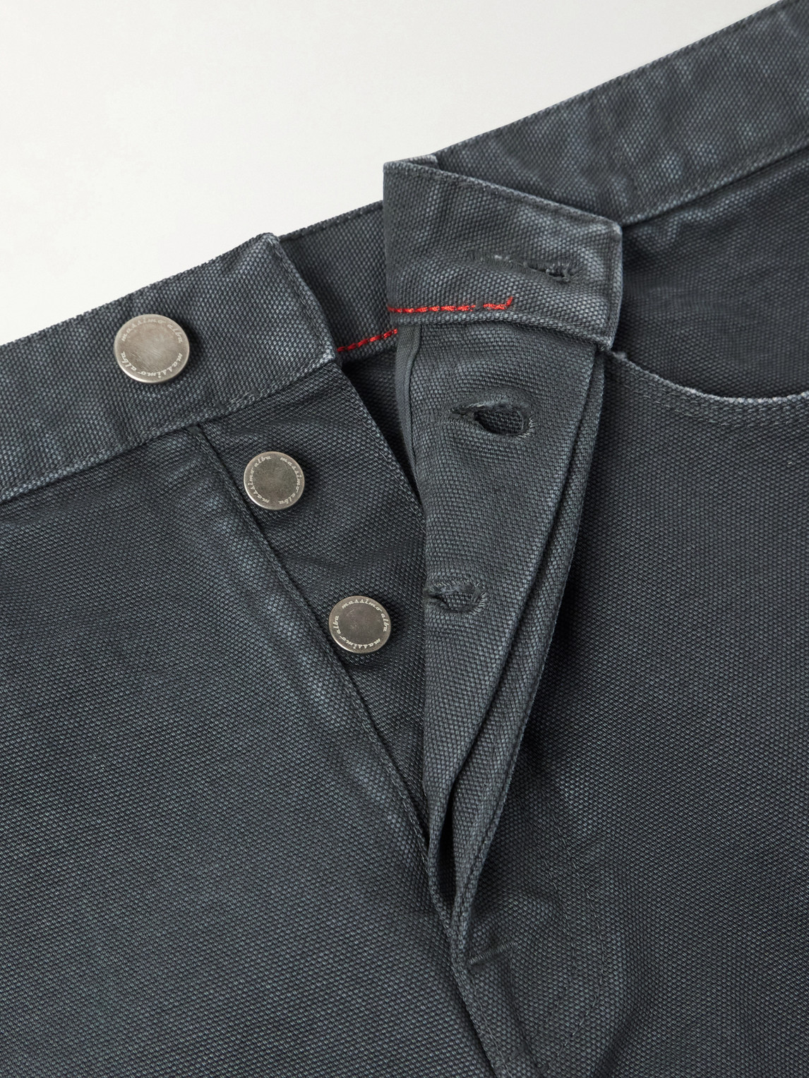Oceano Straight-Leg Cotton Trousers