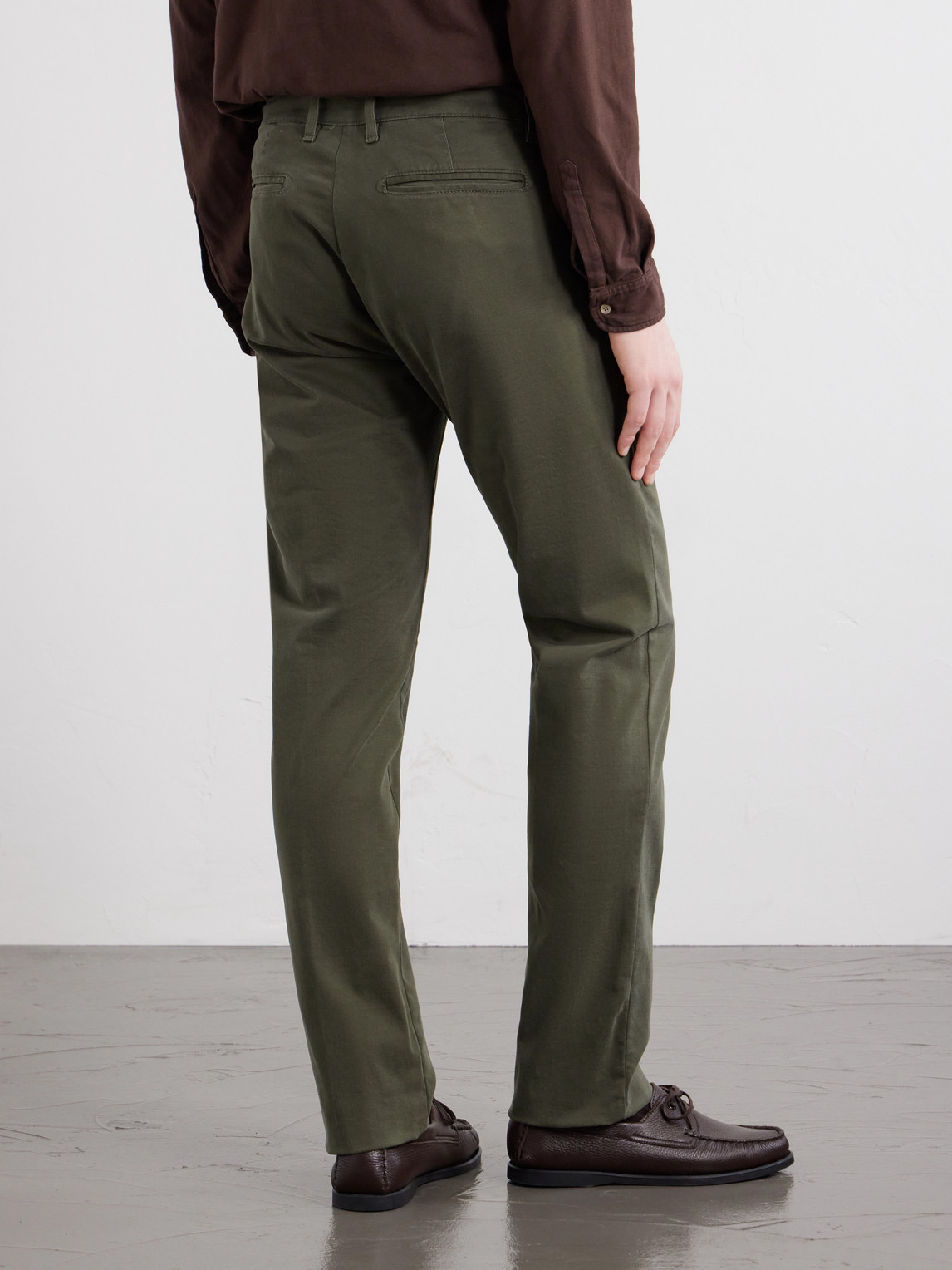 Winch Straight-Leg Cotton-Blend Twill Trousers