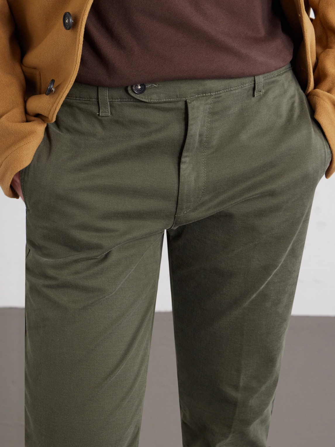 Winch Straight-Leg Cotton-Blend Twill Trousers