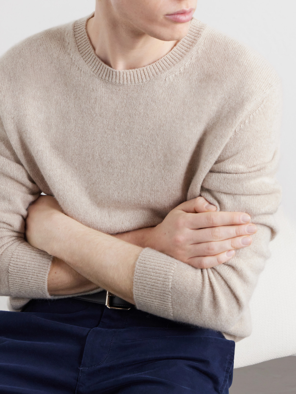 Ares Cashmere And Alpaca-Blend Sweater
