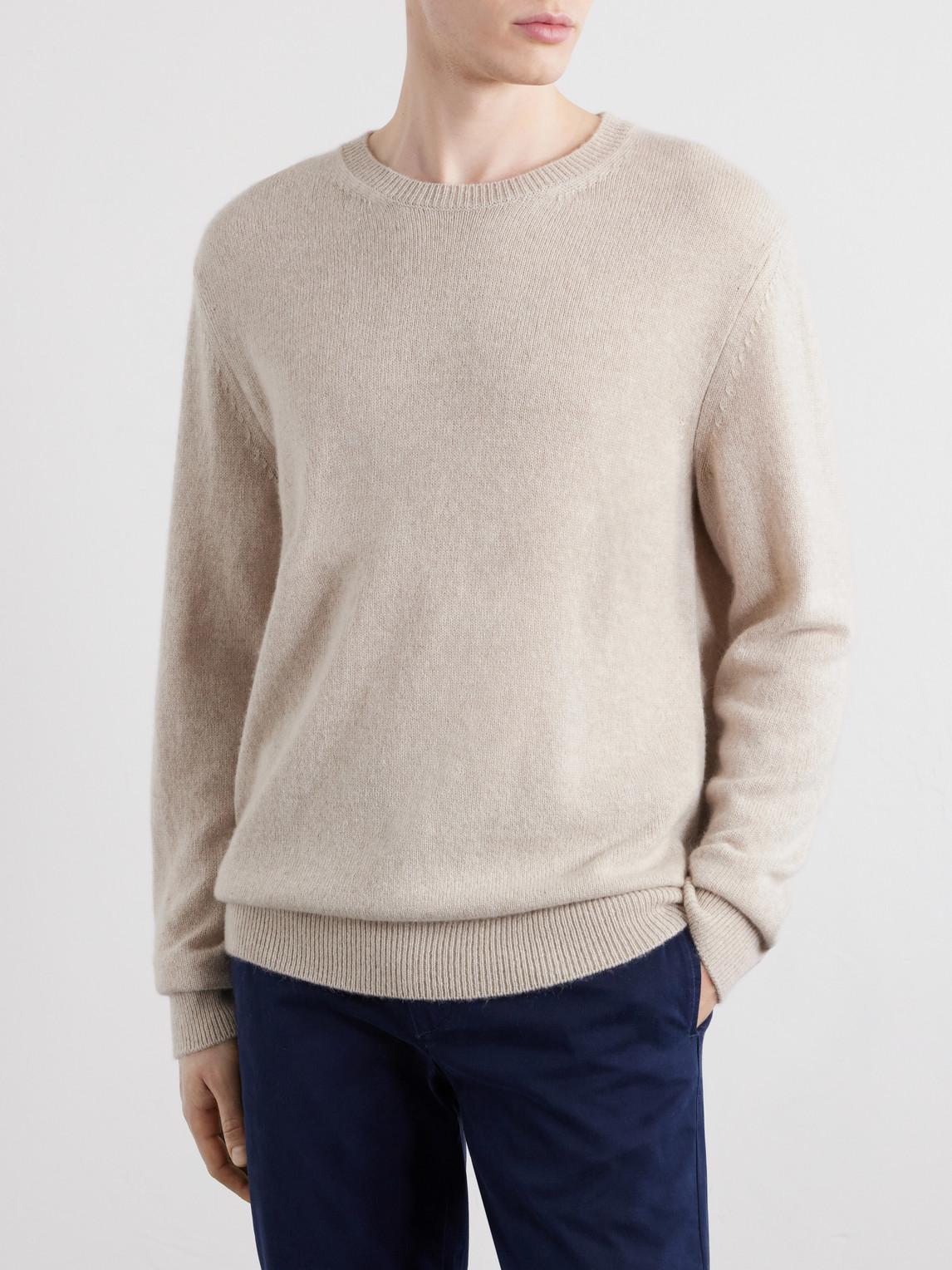 Ares Cashmere And Alpaca-Blend Sweater