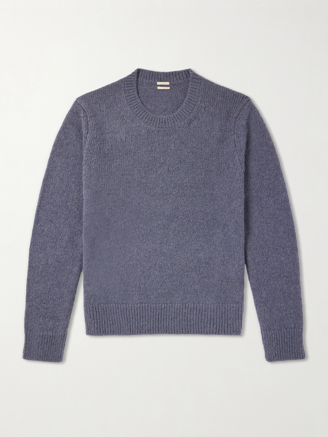 Massimo Alba Bruce Alpaca-blend Sweatshirt In Gray