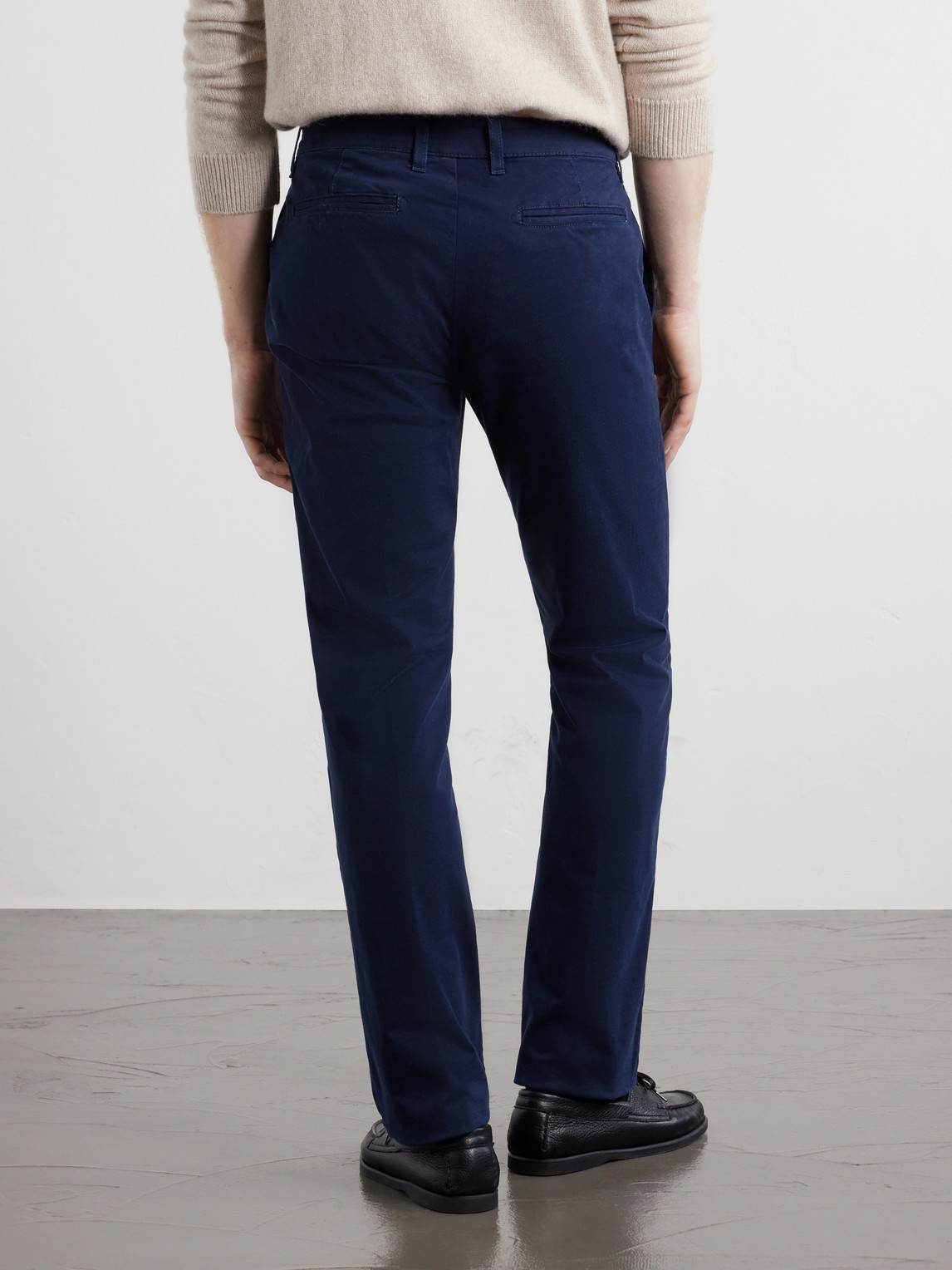 Winch Straight-Leg Cotton-Blend Twill Trousers