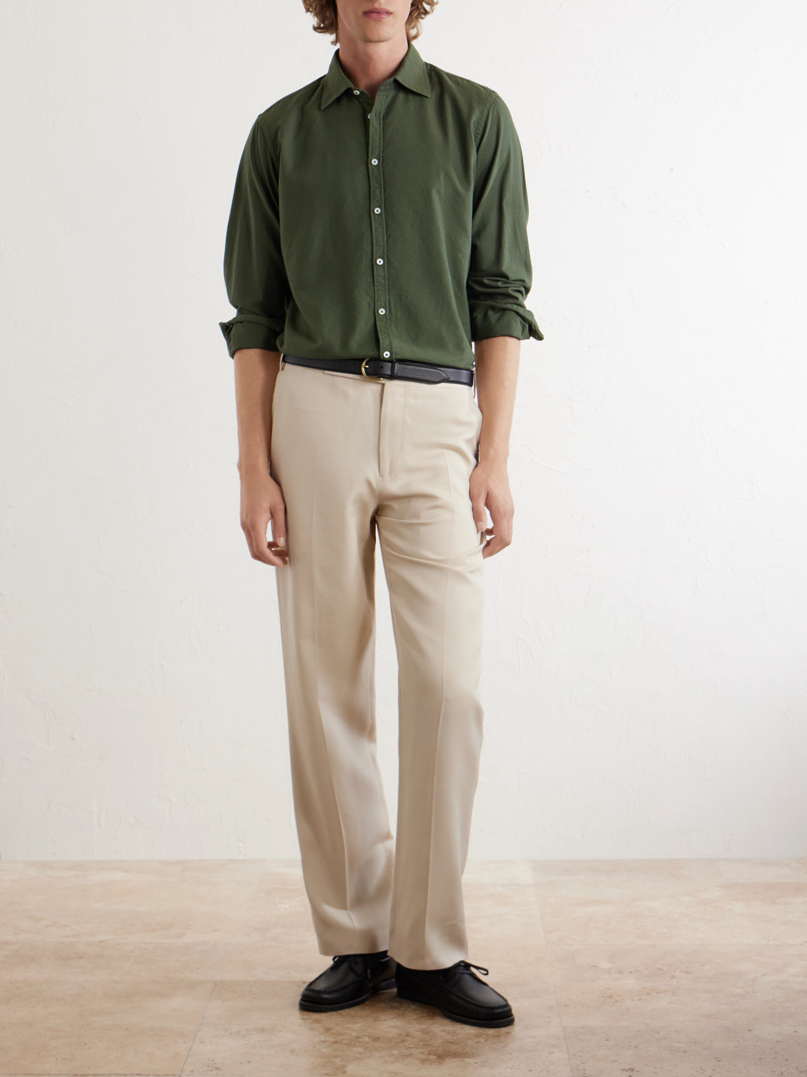Genova Cotton-Chambray Shirt
