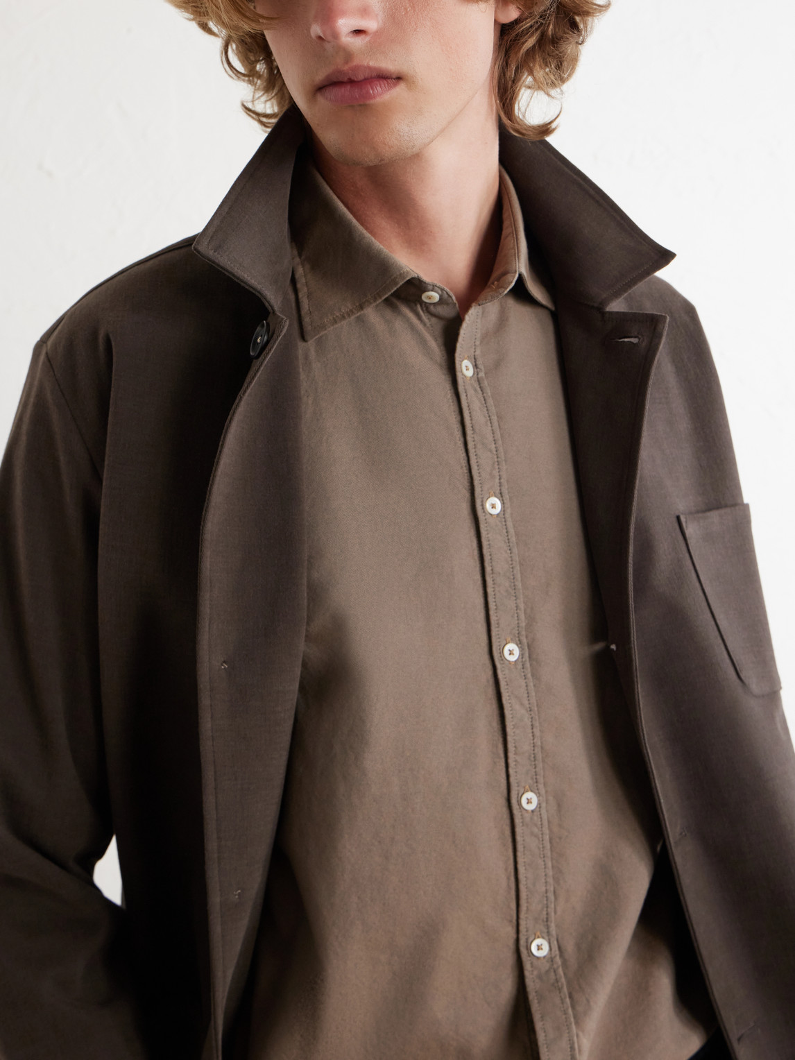 Genova Cotton-Chambray Shirt