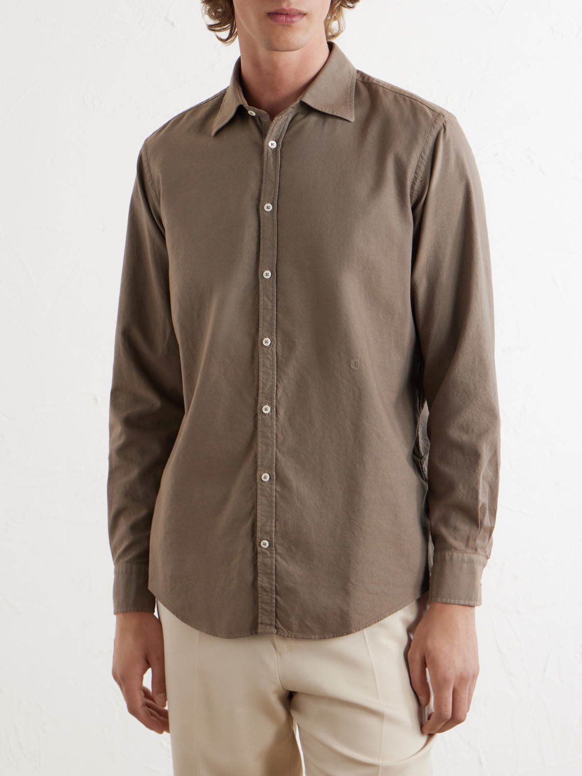 Genova Cotton-Chambray Shirt