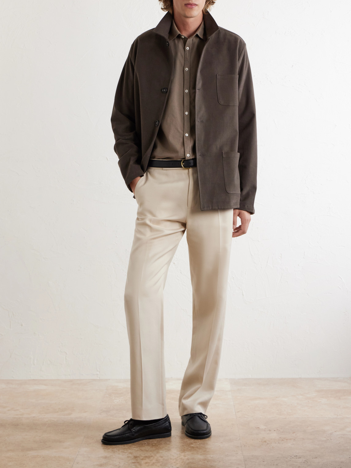 Genova Cotton-Chambray Shirt