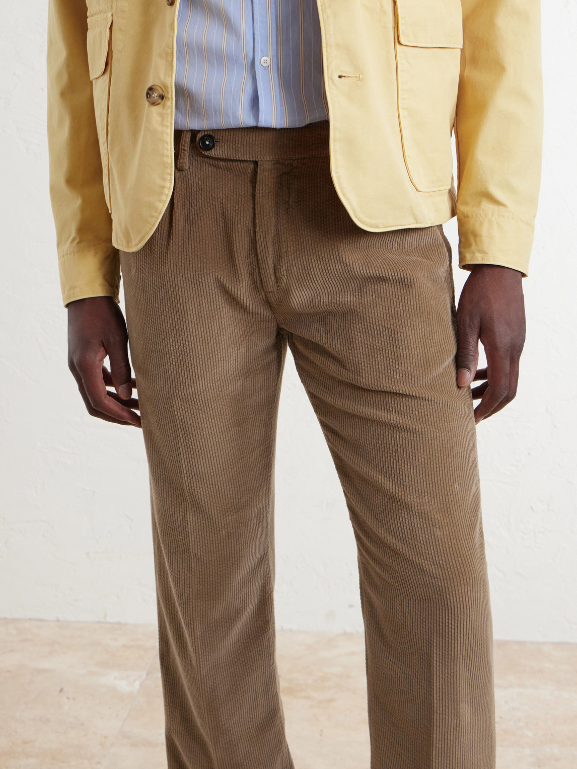 Ionio2 Straight-Leg Cotton- Corduroy