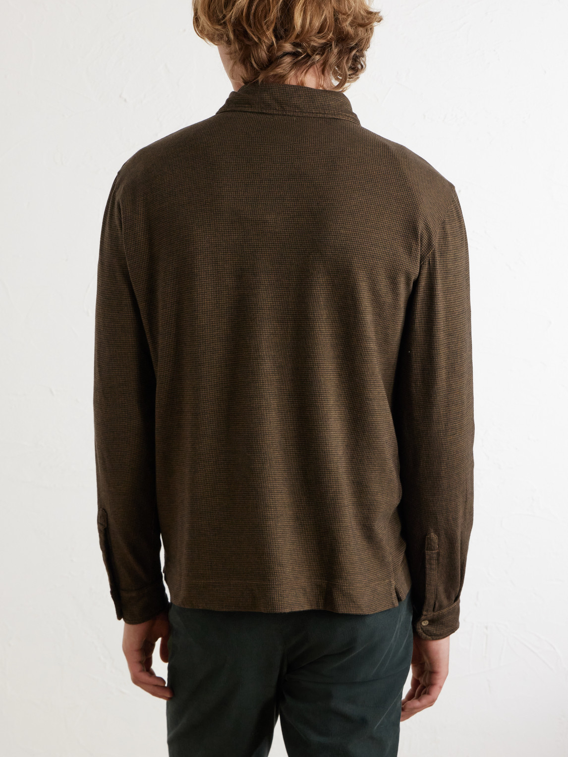 Raya Cotton And Cashmere-Blend Polo Shirt