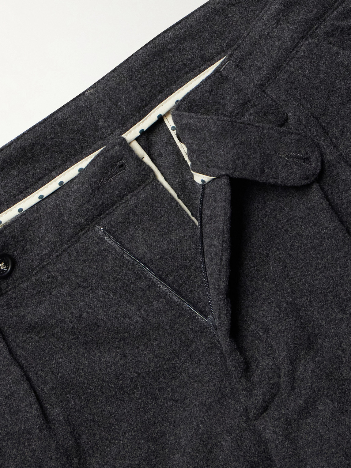 Stan Straight-Leg Wool, Silk And Cashmere-Blend Suit Trousers