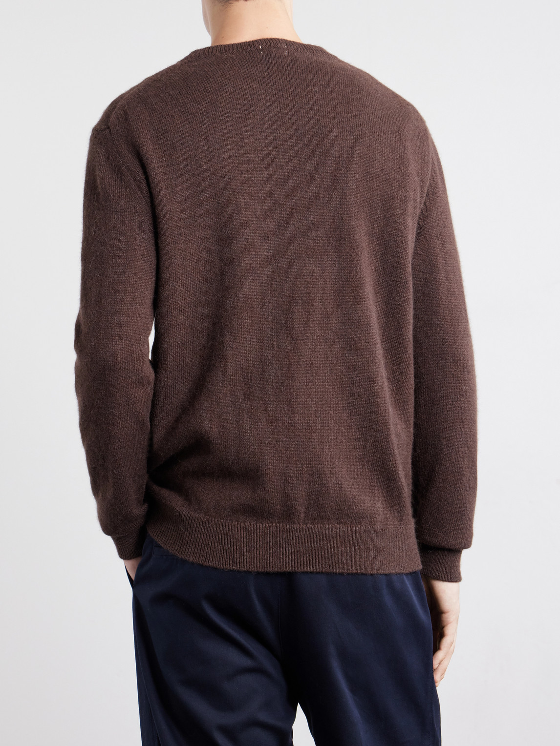 Ares Cashmere And Alpaca-Blend Sweater