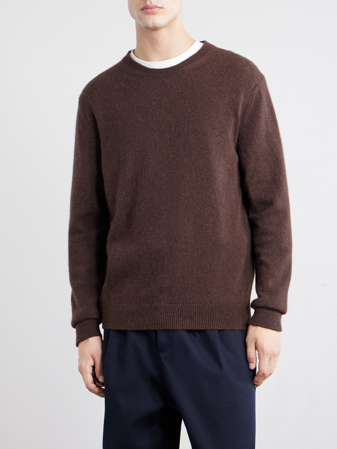 Ares Cashmere And Alpaca-Blend Sweater