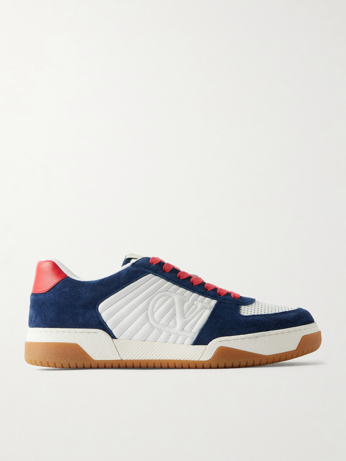 Valentino Garavani Sparry Leather and Suede Sneakers - Men