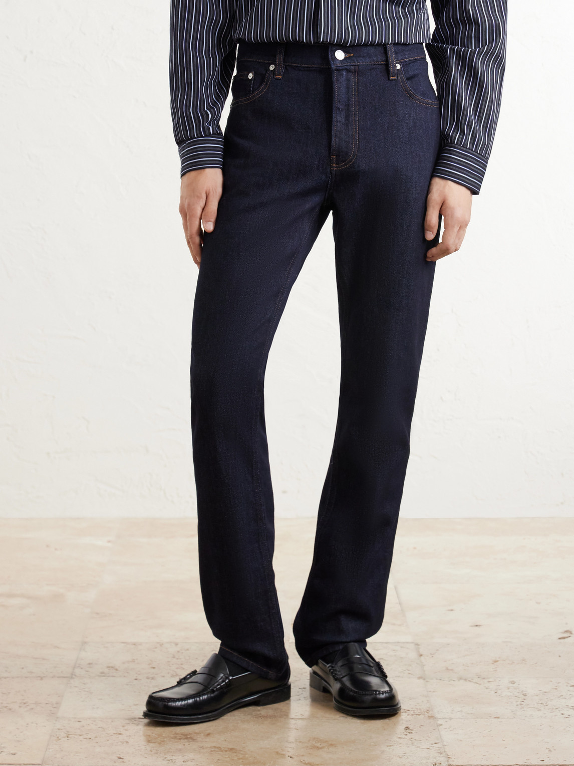 Modern Straight-Leg Jeans