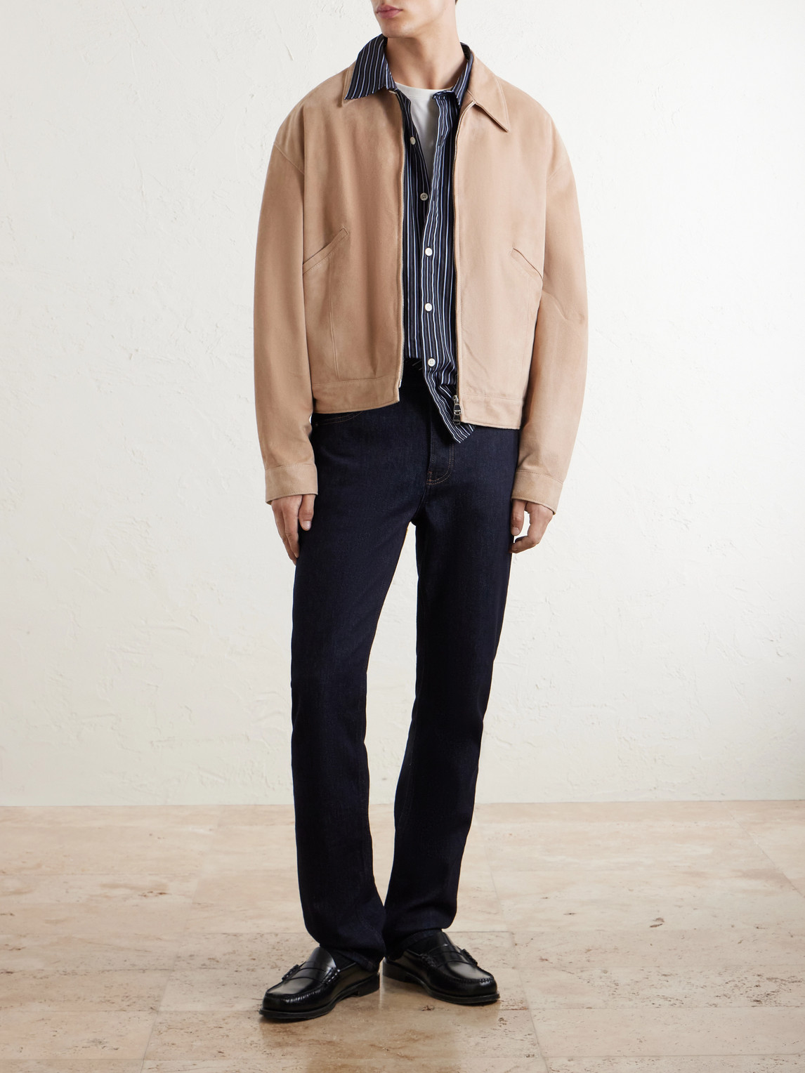 Modern Straight-Leg Jeans