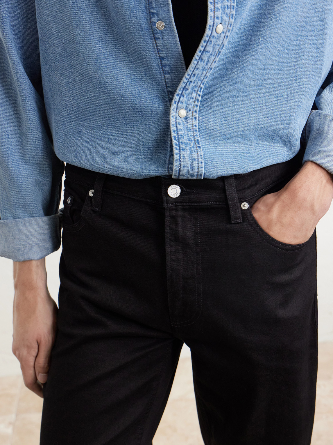 Modern Straight-Leg Jeans