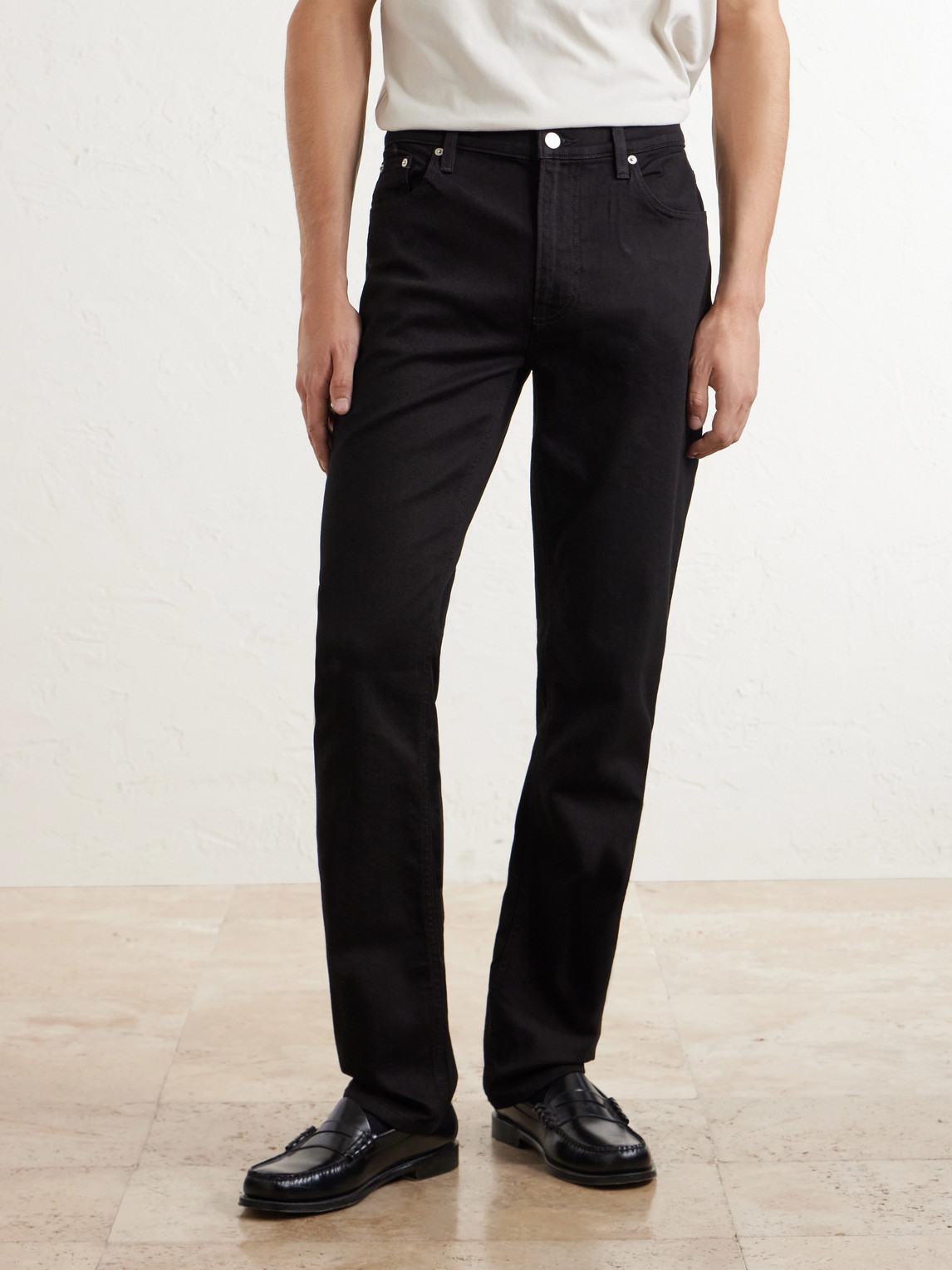 Modern Straight-Leg Jeans