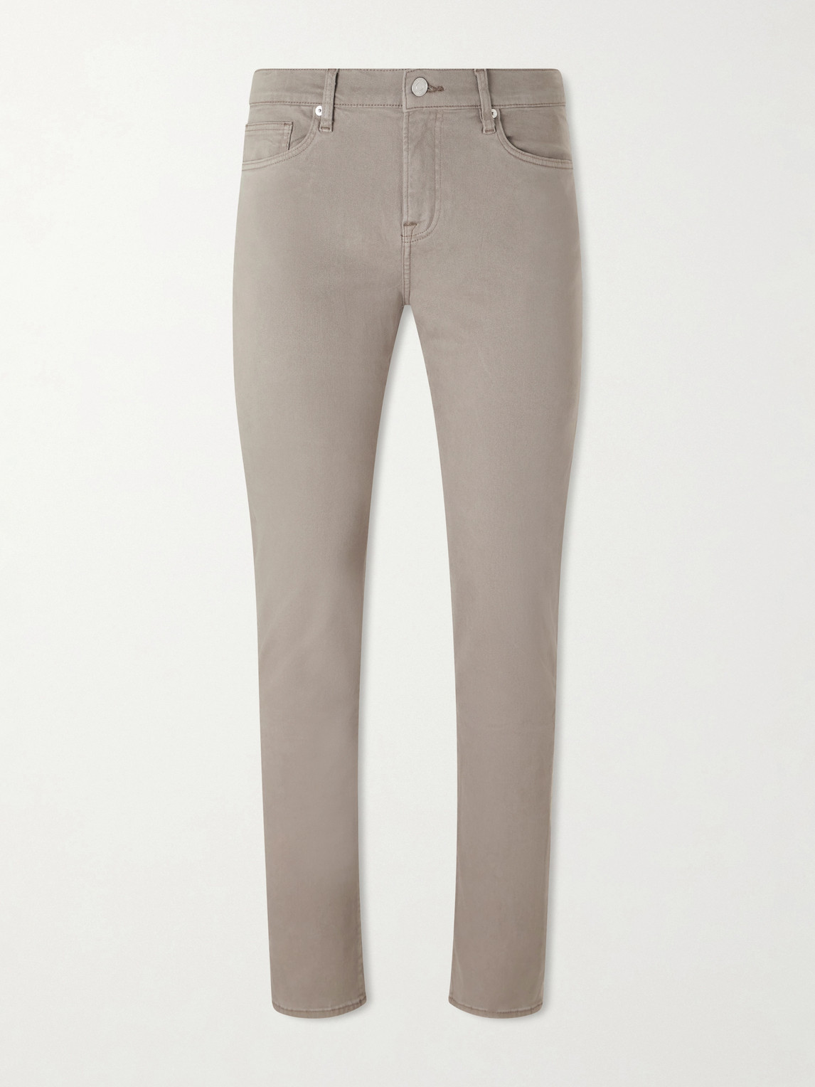 Frame L'Homme Slim-Fit Stretch Lyocell-Blend Trousers - Men