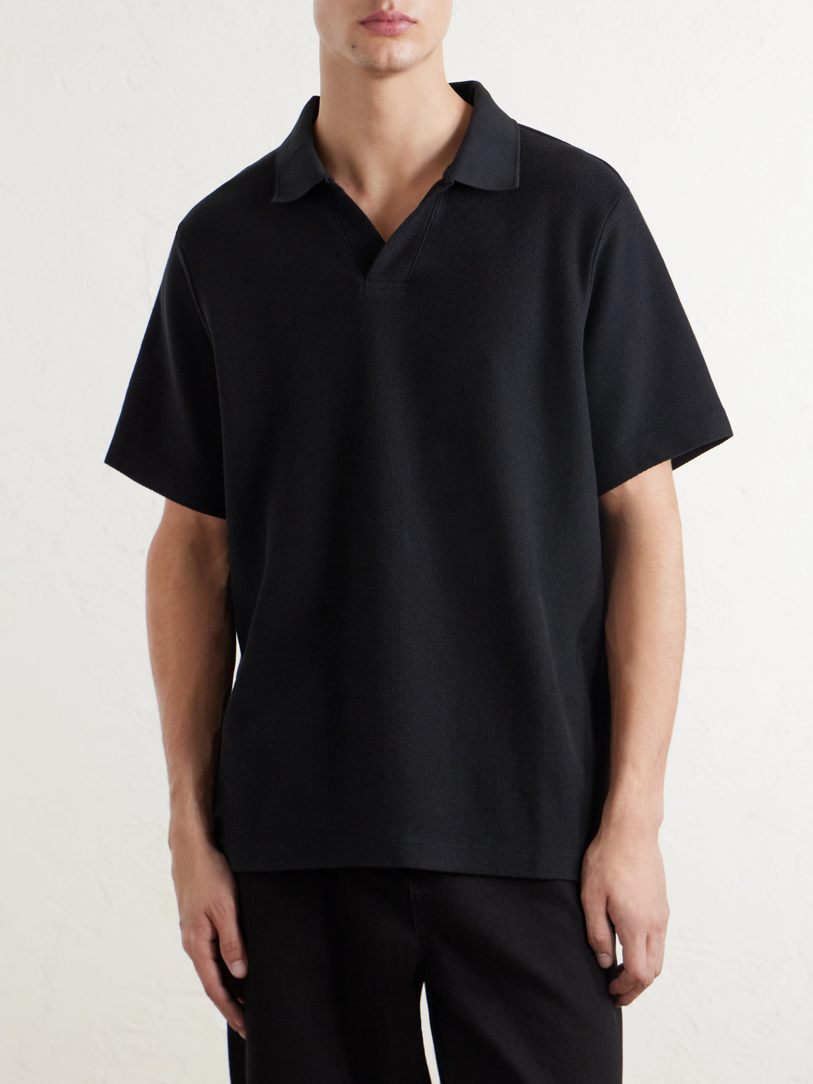 Cotton-Piqué Polo Shirt