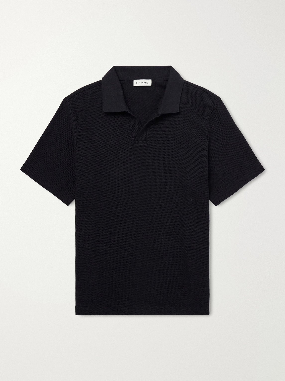 FRAME – Cotton-Piqué Polo Shirt