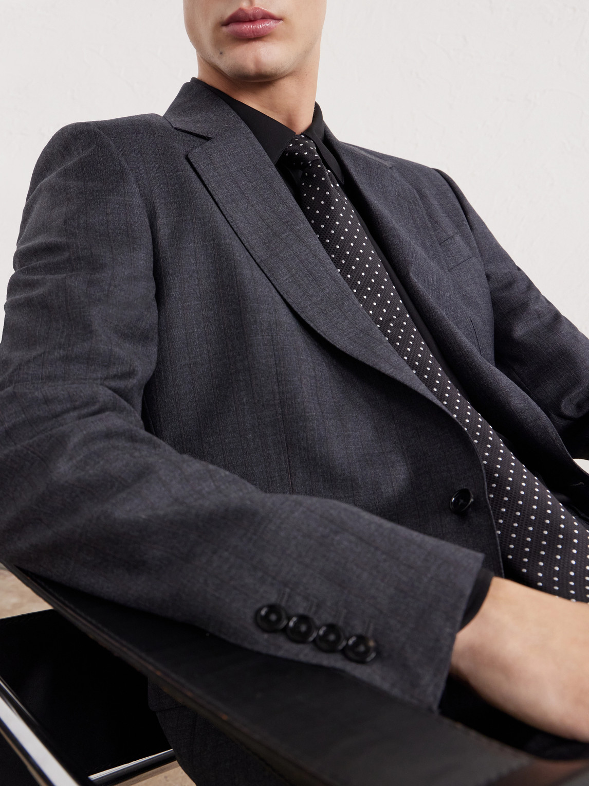 Dolce&Gabbana - Pinstriped Virgin Blazer