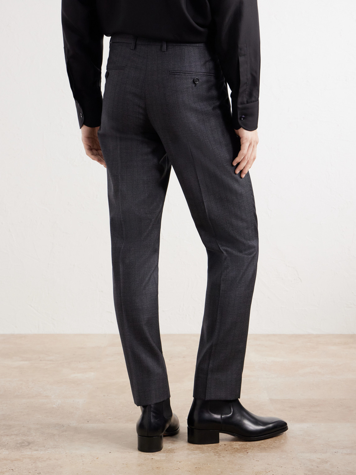 Dolce&Gabbana - Straight-Leg Pleated Pinstriped Virgin Wool Trousers
