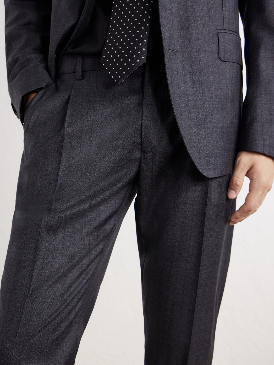 Dolce&Gabbana - Straight-Leg Pleated Pinstriped Virgin Wool Trousers