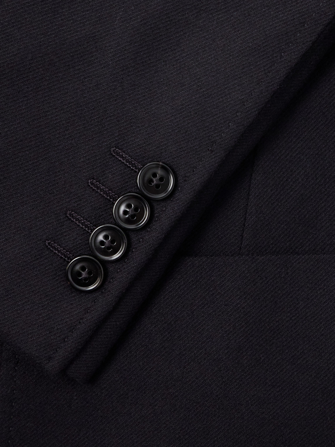 And Cashmere-Blend Twill Blazer