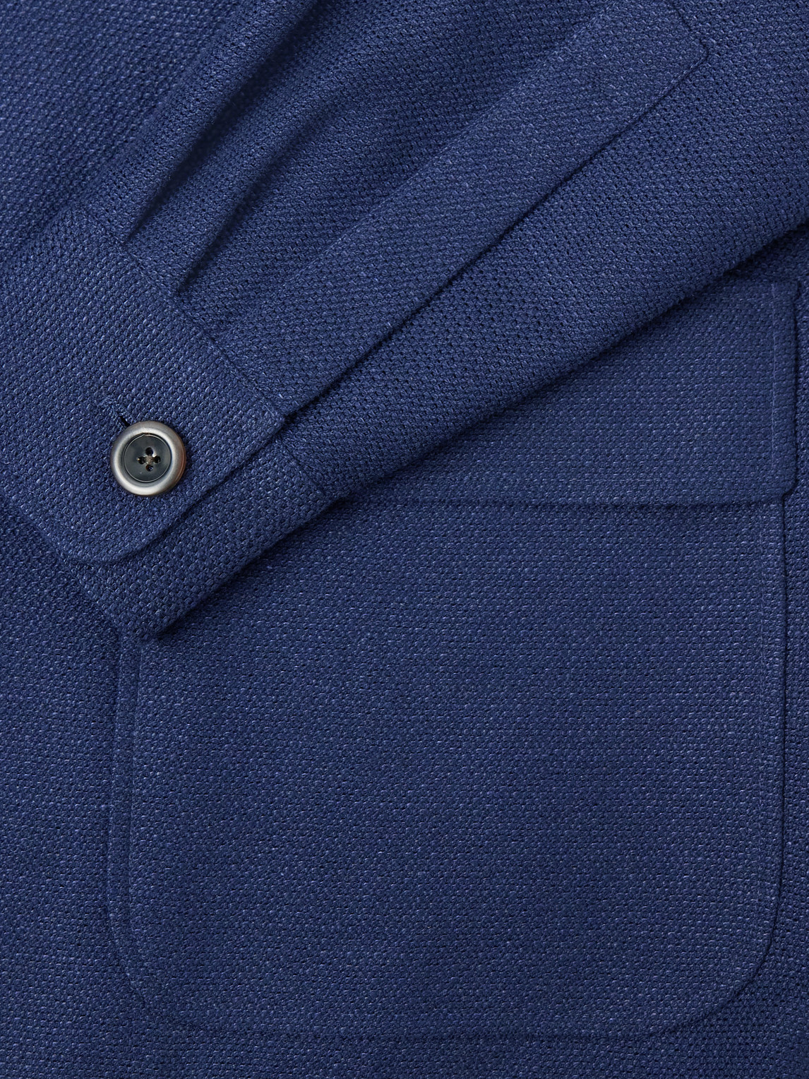 Purple Label - Cotton-Blend Waffle-Knitted Blazer