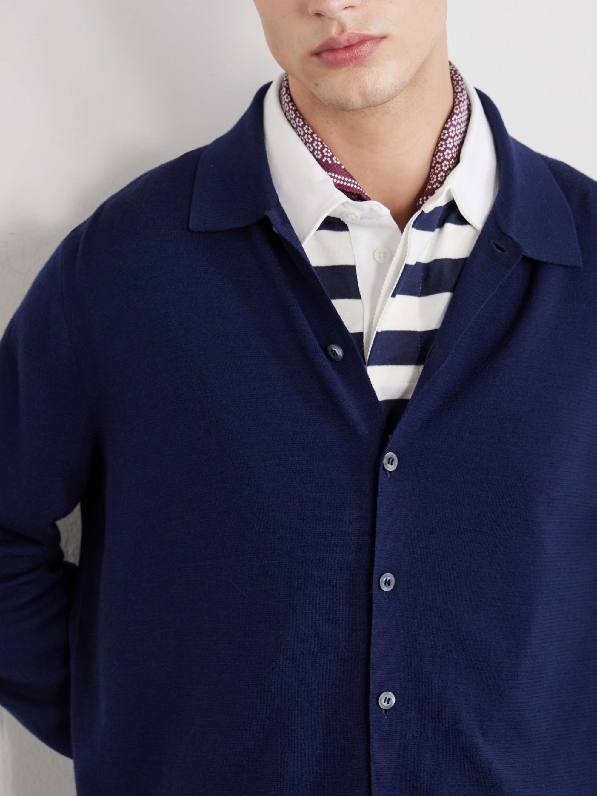 RALPH LAUREN PURPLE LABEL Merino Wool Cradigan for Men | MR PORTER
