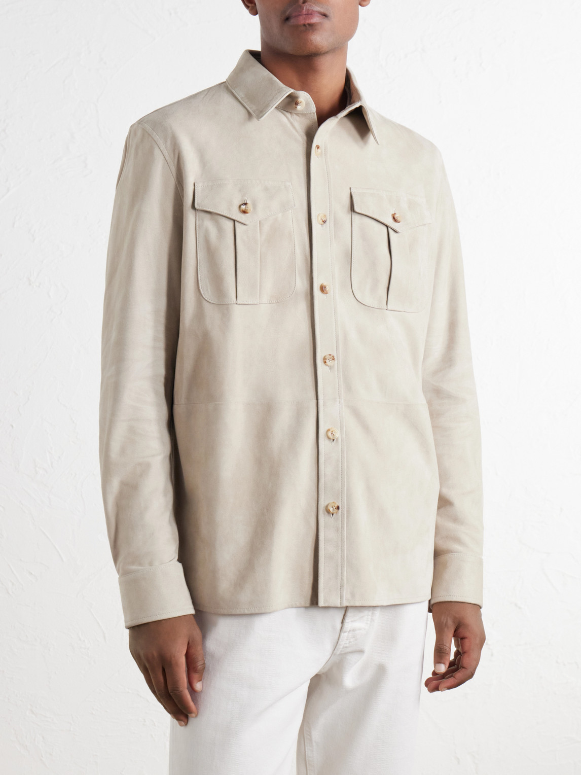 Purple Label - Suede Overshirt