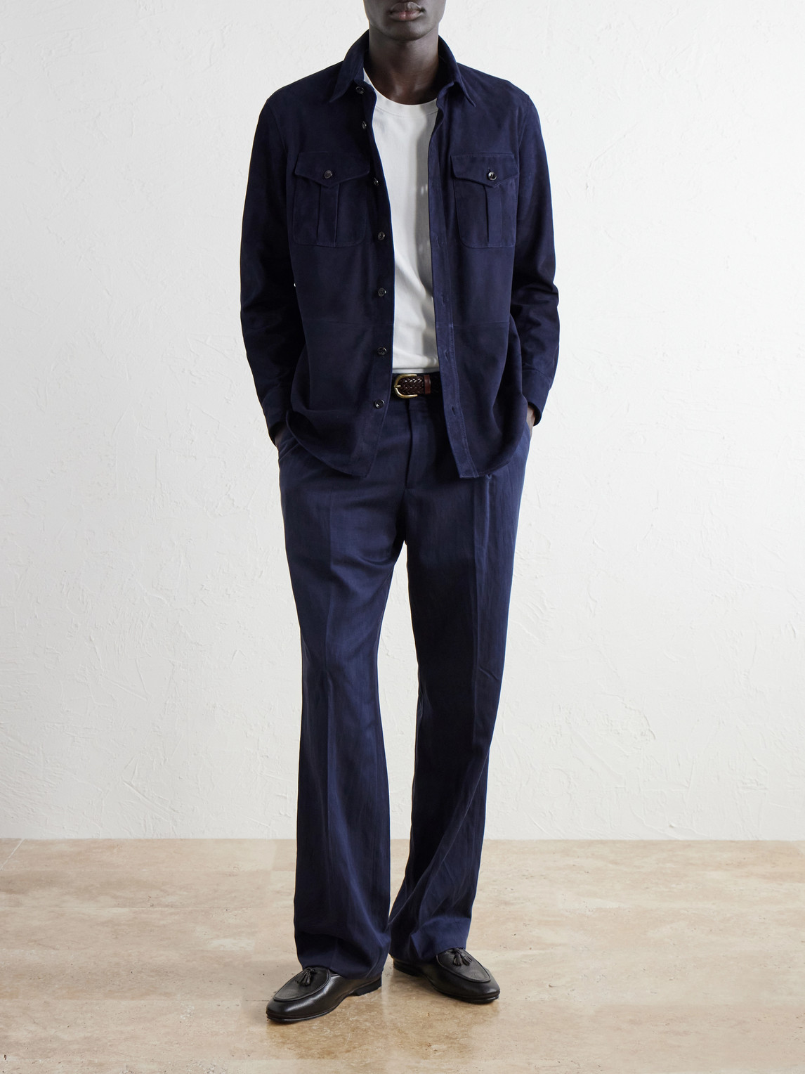 Purple Label - Barrow Suede Overshirt