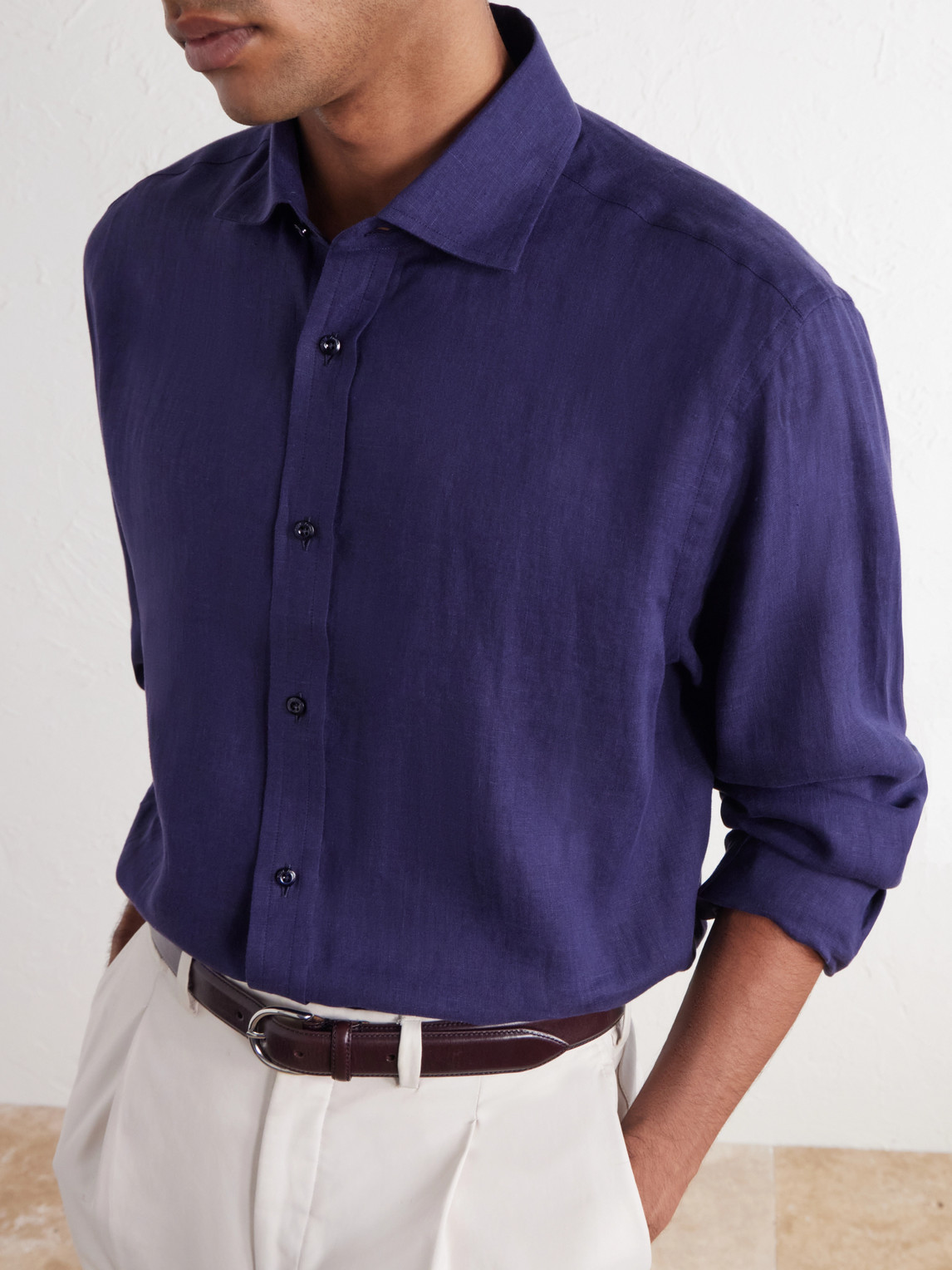Purple Label - Halton Linen Shirt