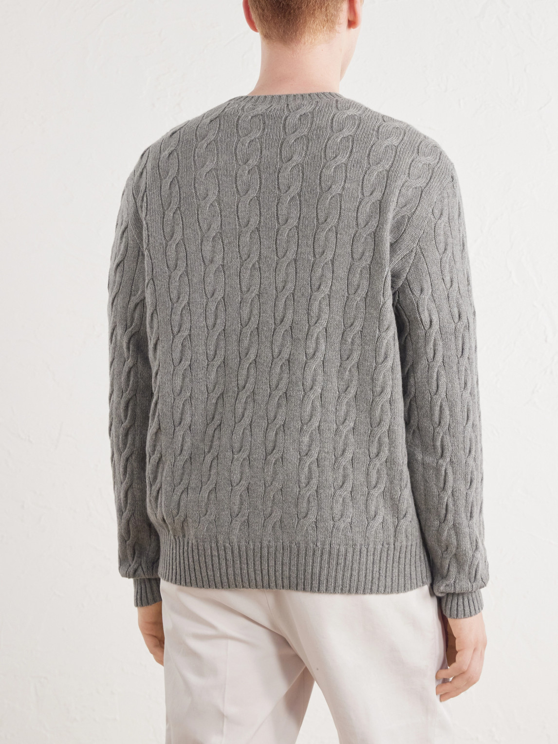 Purple Label - Cashmere Cable-Knit Sweater