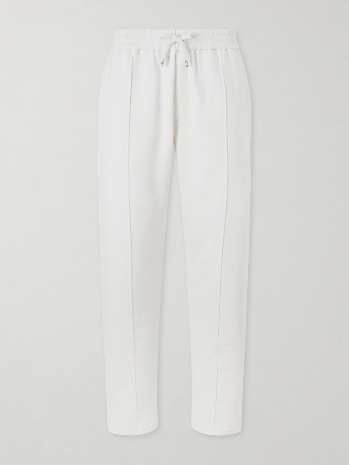 Purple Label - Wimbledon Straight-Leg Embroidered Cotton And Cashmere-Blend Sweatpants