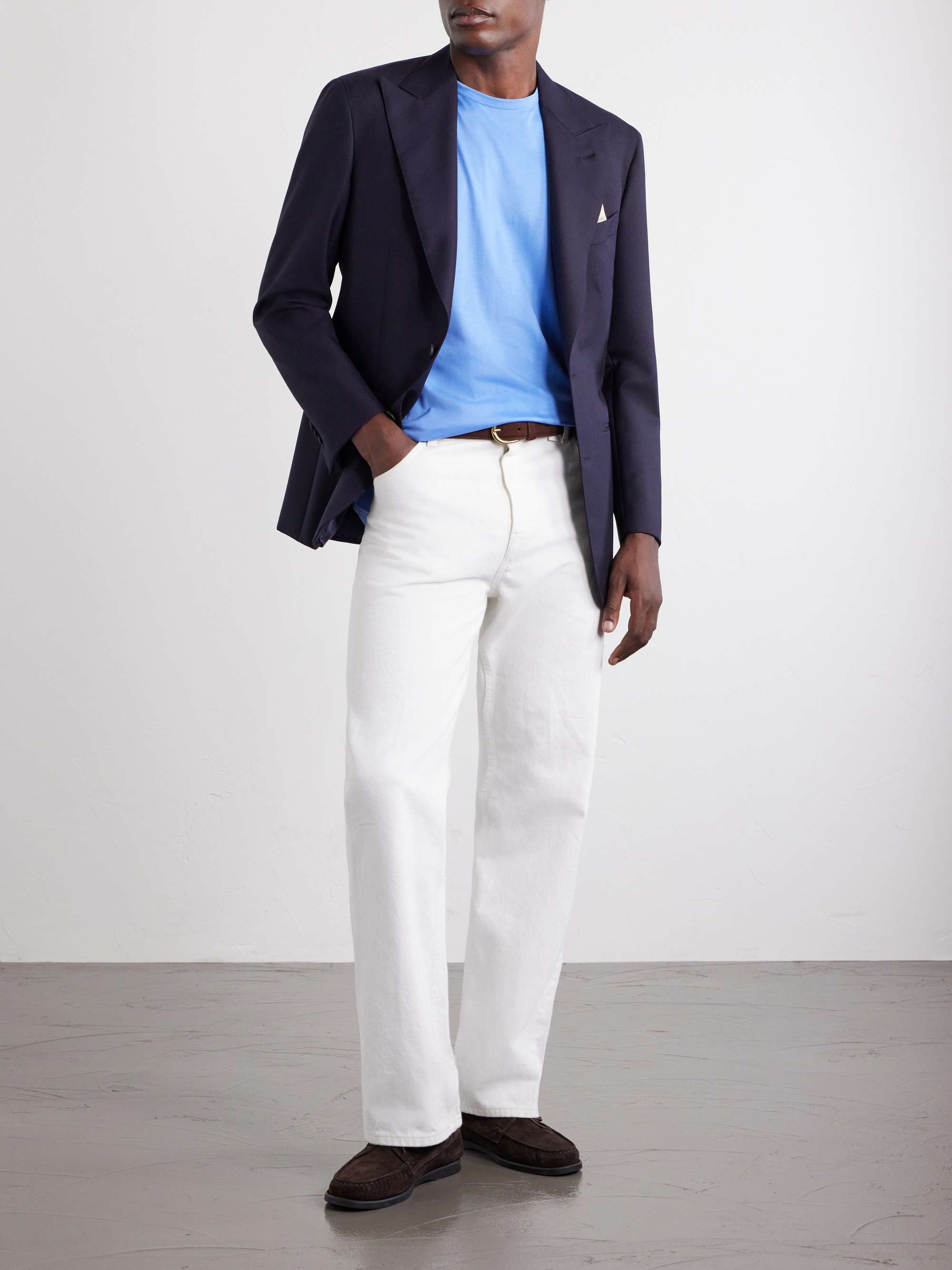 SUNSPEL Supima Cotton-Jersey T-Shirt