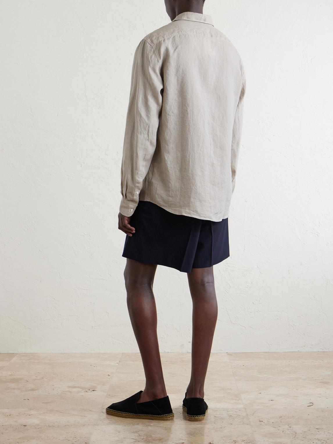  Sunspel - Linen Shirt - Men - Neutrals - S 