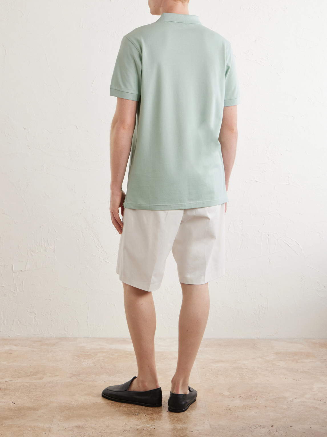 Pima Cotton-Piqué Polo-Shirt