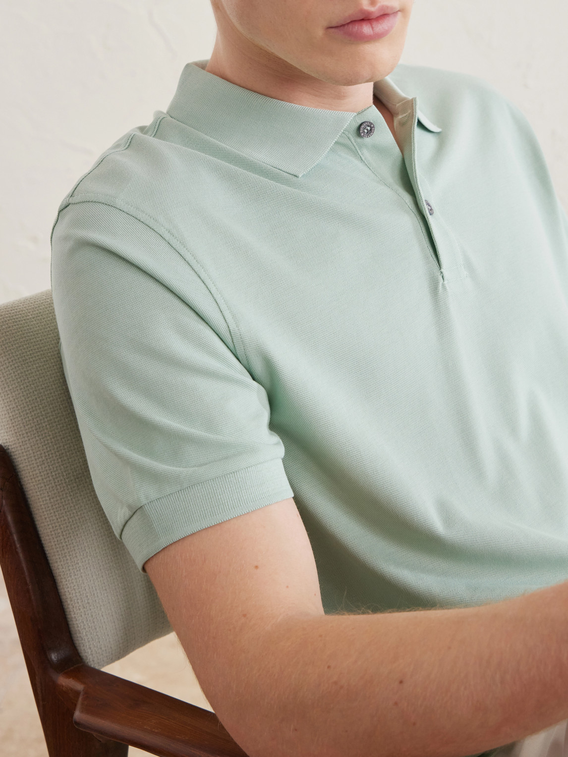 Pima Cotton-Piqué Polo-Shirt