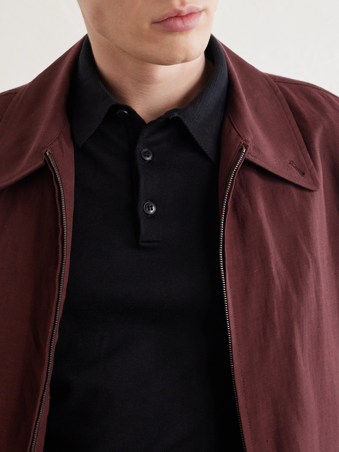 Sea Island Cotton Polo Shirt