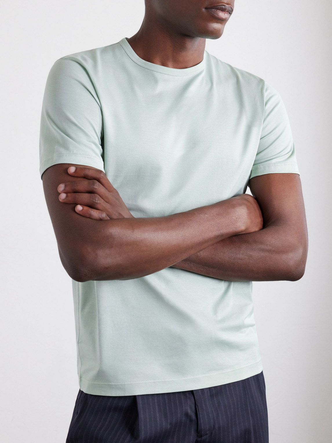 Slim-Fit Cotton-Jersey T-Shirt