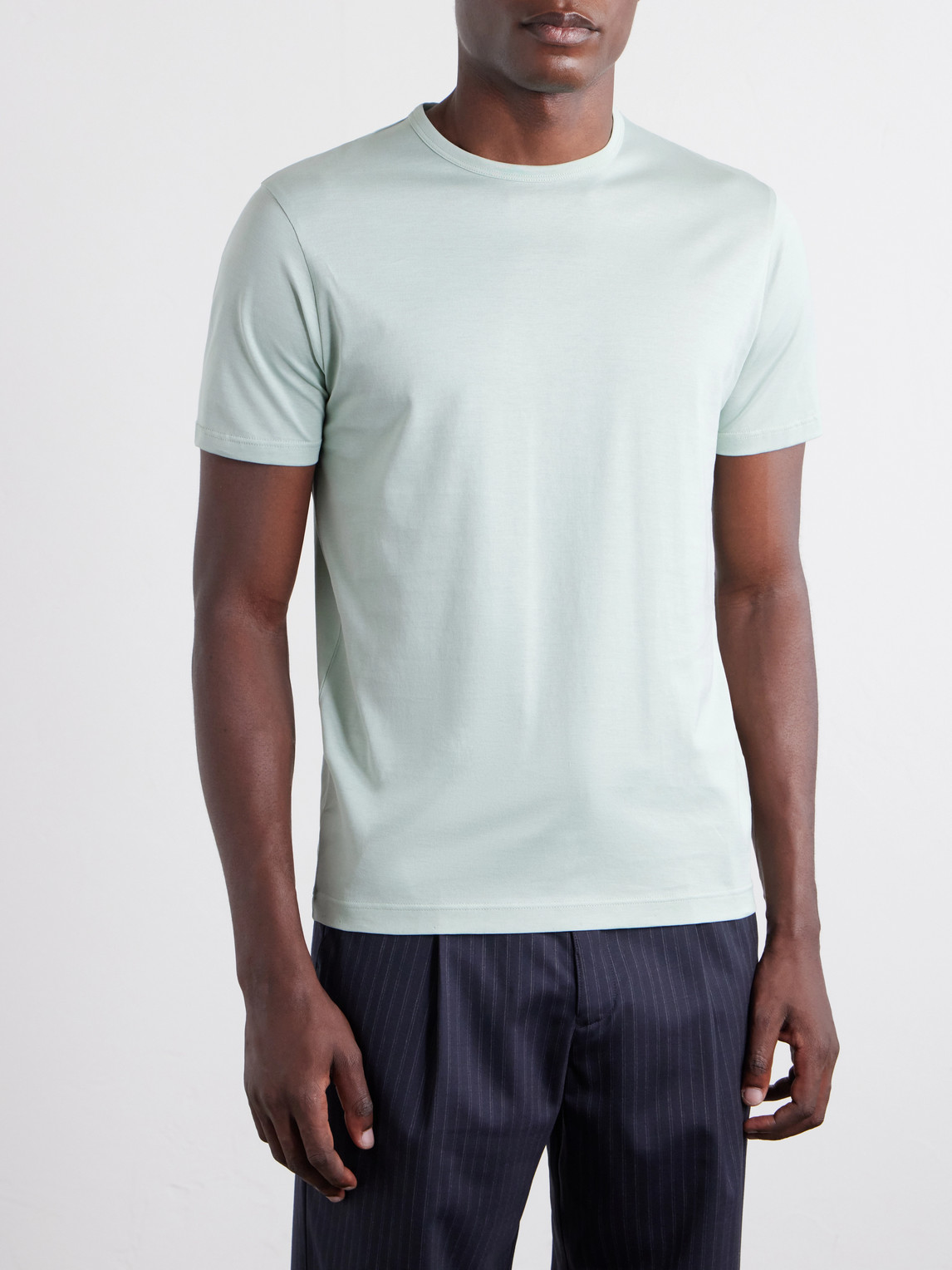 Slim-Fit Cotton-Jersey T-Shirt